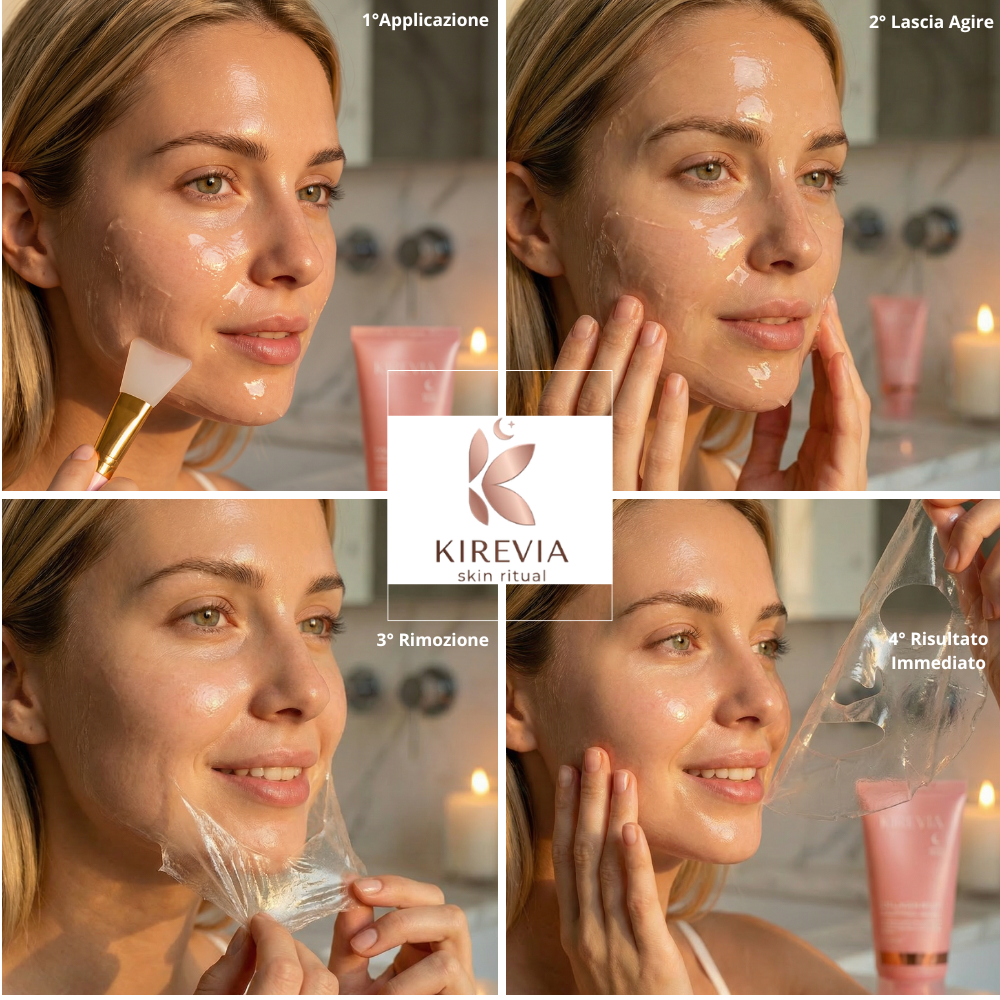 KIREVIA | Maschera Collagene Peel-Off Wrap