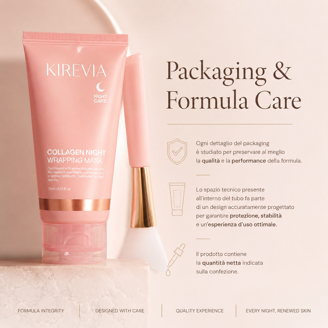 KIREVIA | Maschera Collagene Peel-Off Wrap